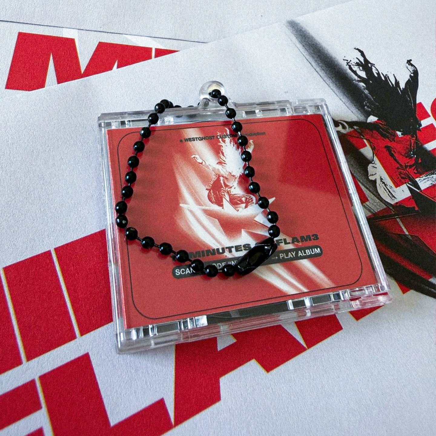 (PRE-ORDER) 15 MINUTES OF FLAM3 NFC KEYCHAIN