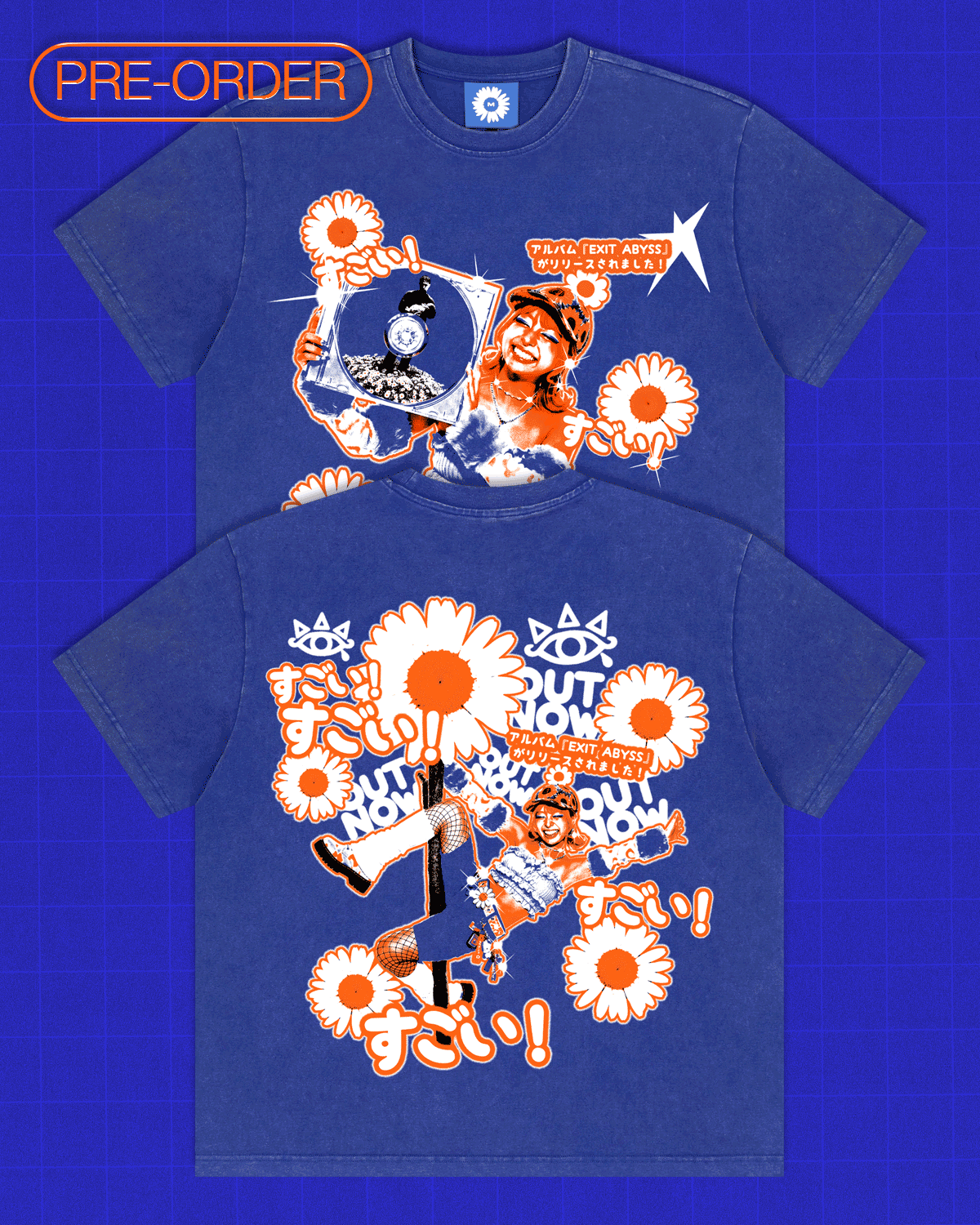 EXIT ABYSS アルバムTシャツ「 PRE-ORDER」