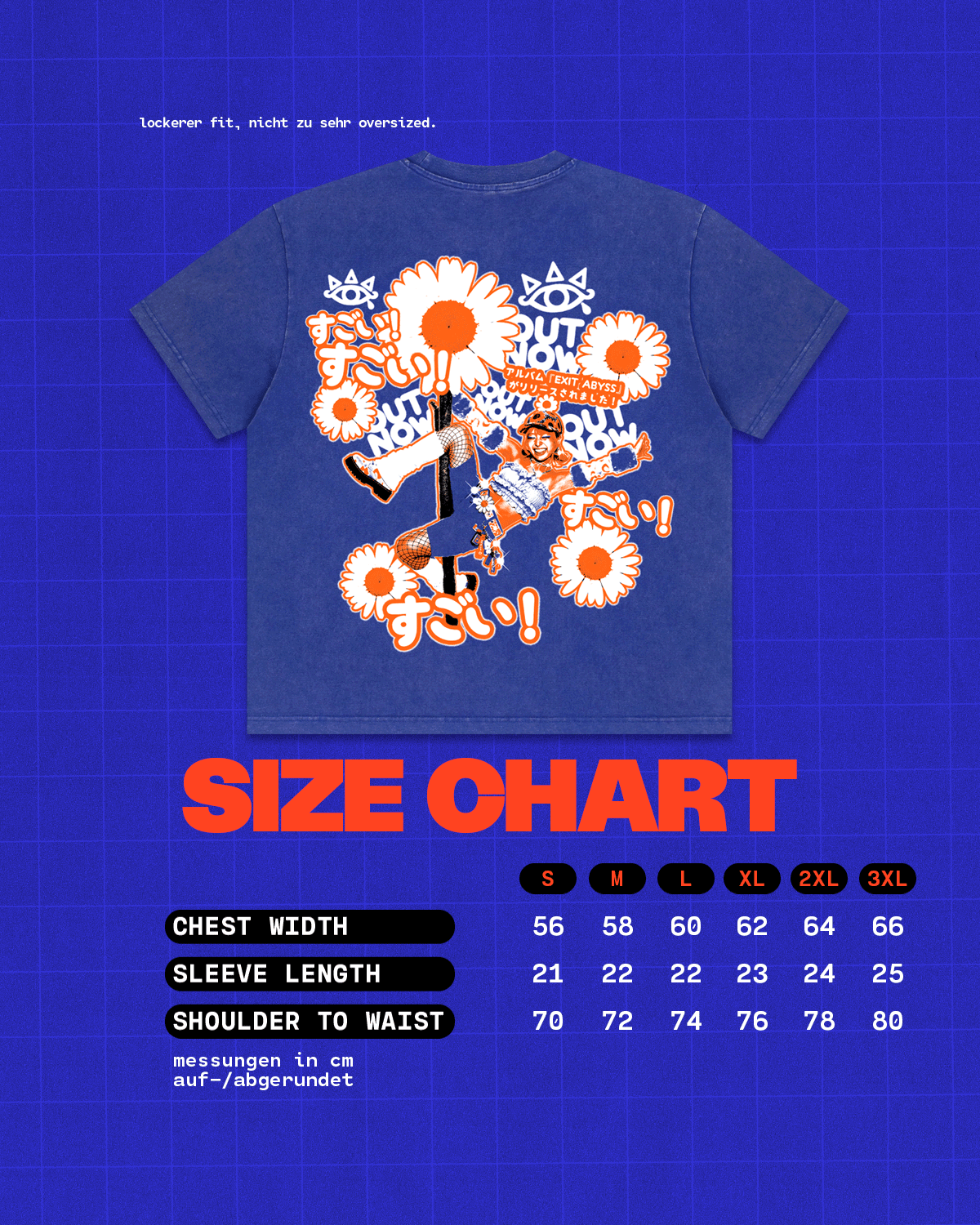 EXIT ABYSS アルバムTシャツ「 PRE-ORDER」