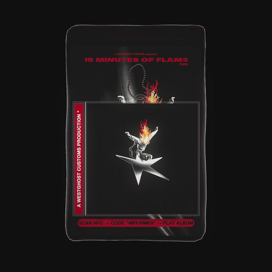 (PRE-ORDER) 15 MINUTES OF FLAM3 NFC KEYCHAIN