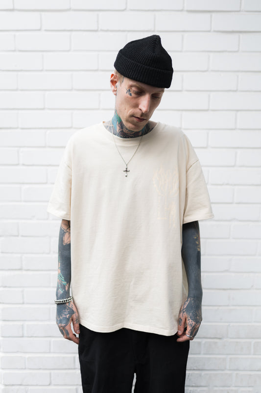 CREW MEMBER SHIRT (BEIGE)